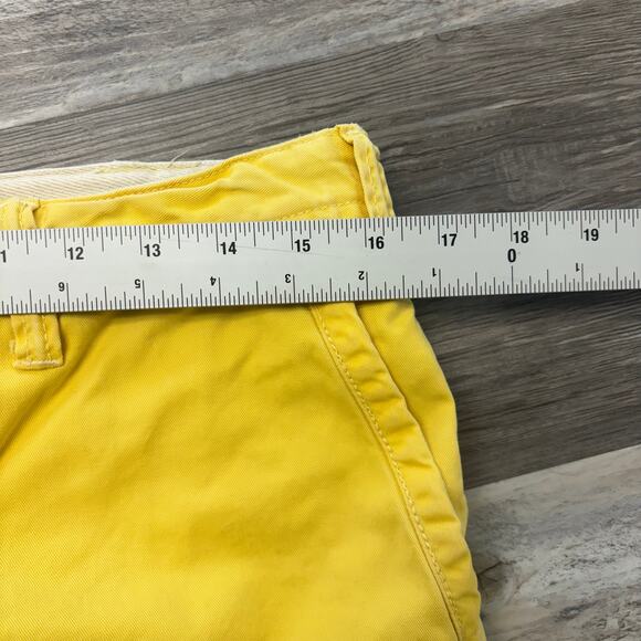Vintage 90s Polo by‎ Ralph Lauren Yellow Mens 32x9 Relaxed Fit Chino Shorts - Picture 9 of 14